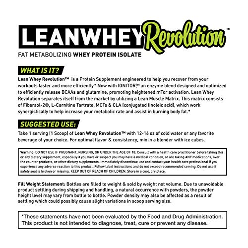 Musclesport Lean Whey Revolution™ Protein Powder - Whey Protein Isolate MusclesportBuy Supplements Australia