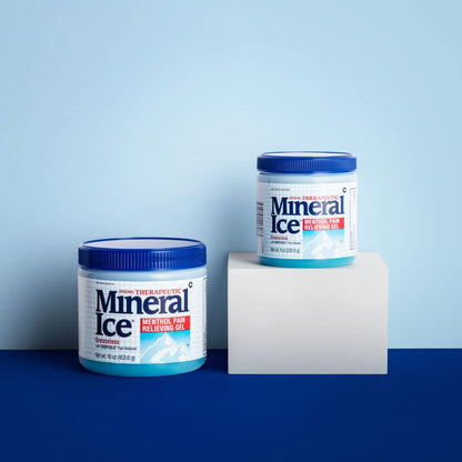 Mineral Ice Pain Relieving Gel - 8 oz, Pack of 4 Mineral IceBuy Supplements Australia
