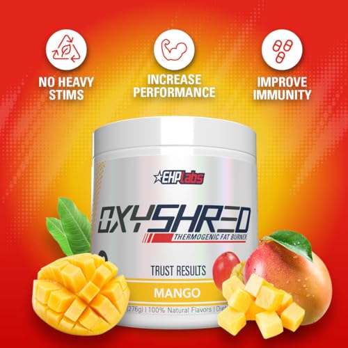 EHP Labs OxyShred Thermogenic Pre Workout Powder & Shredding Supplement - Clinically EHP LabsBuy Supplements Australia