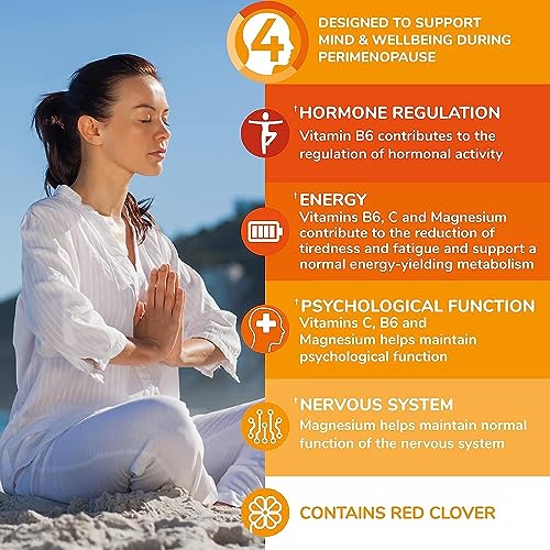 Health & Her Perimenopause Mind, Cognitive Function Support, Pre-Menopause Health and HerBuy Supplements Australia