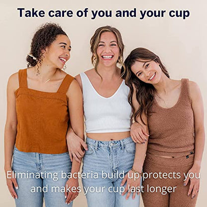 Pixie Menstrual Cup & Disc Steamer Sterilizer - Ranked 1 for The Best Steamer - Kills 99.9% of Germs Pixie CupBuy Supplements Australia