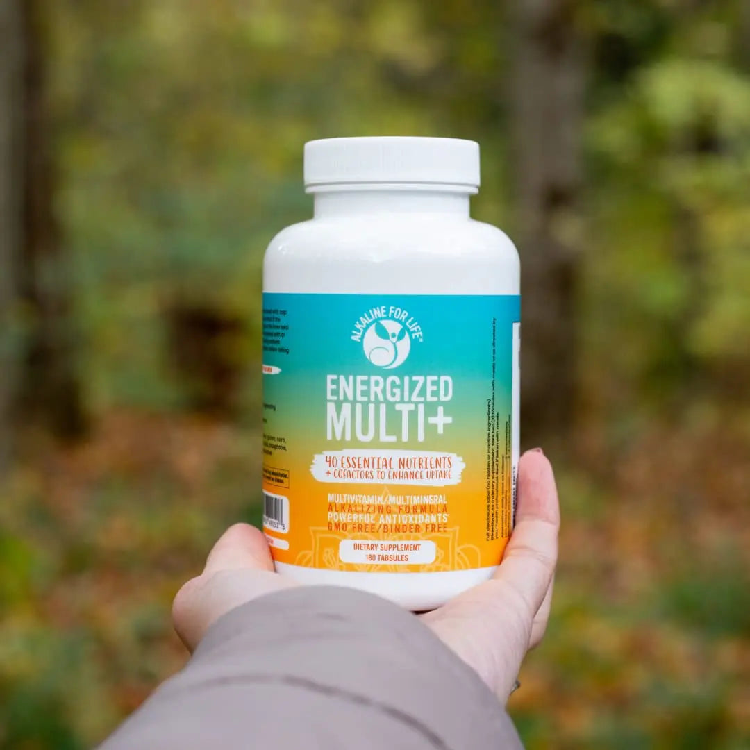 Energized Multi - Potent Multivitamin with 40 Fully Bioavailable Nutrients B Complex Vitamins, Vitamin D, Vitamin C, Vitamin K, Zinc, Quercetin Alkaline for LifeBuy Supplements Australia