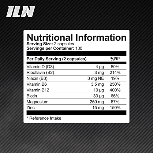ZM6 - High Strength Zinc Magnesium Supplement - Zinc & Magnesium for Muscle Function Iron Labs NutritionBuy Supplements Australia