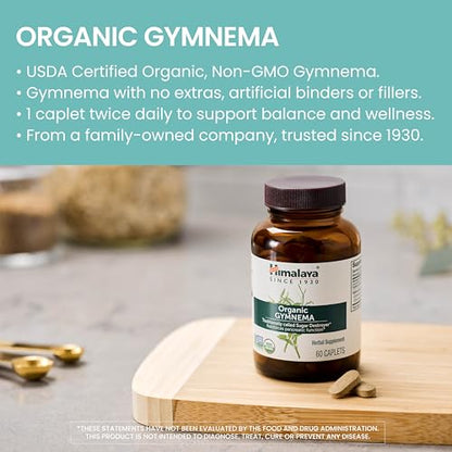 Himalaya Organic Gymnema Herbal Supplement for Weight Management, USDA Certified HimalayaBuy Supplements Australia