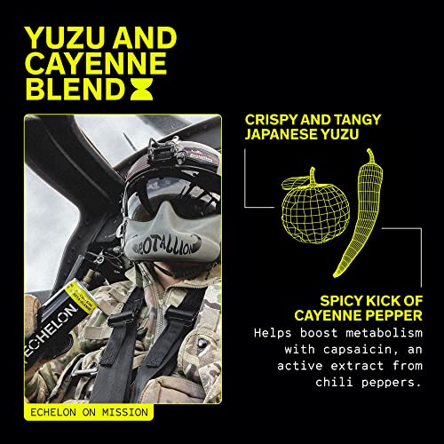 Echelon Pre-Workout Energy Drink - 12-Pack, Yuzu Cayenne - Peak Performance EchelonBuy Supplements Australia