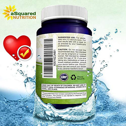 aSquared Nutrition CoQ10 (200 Capsules and 200mg) - High Absorption Vegan CO Q-10 aSquared NutritionBuy Supplements Australia
