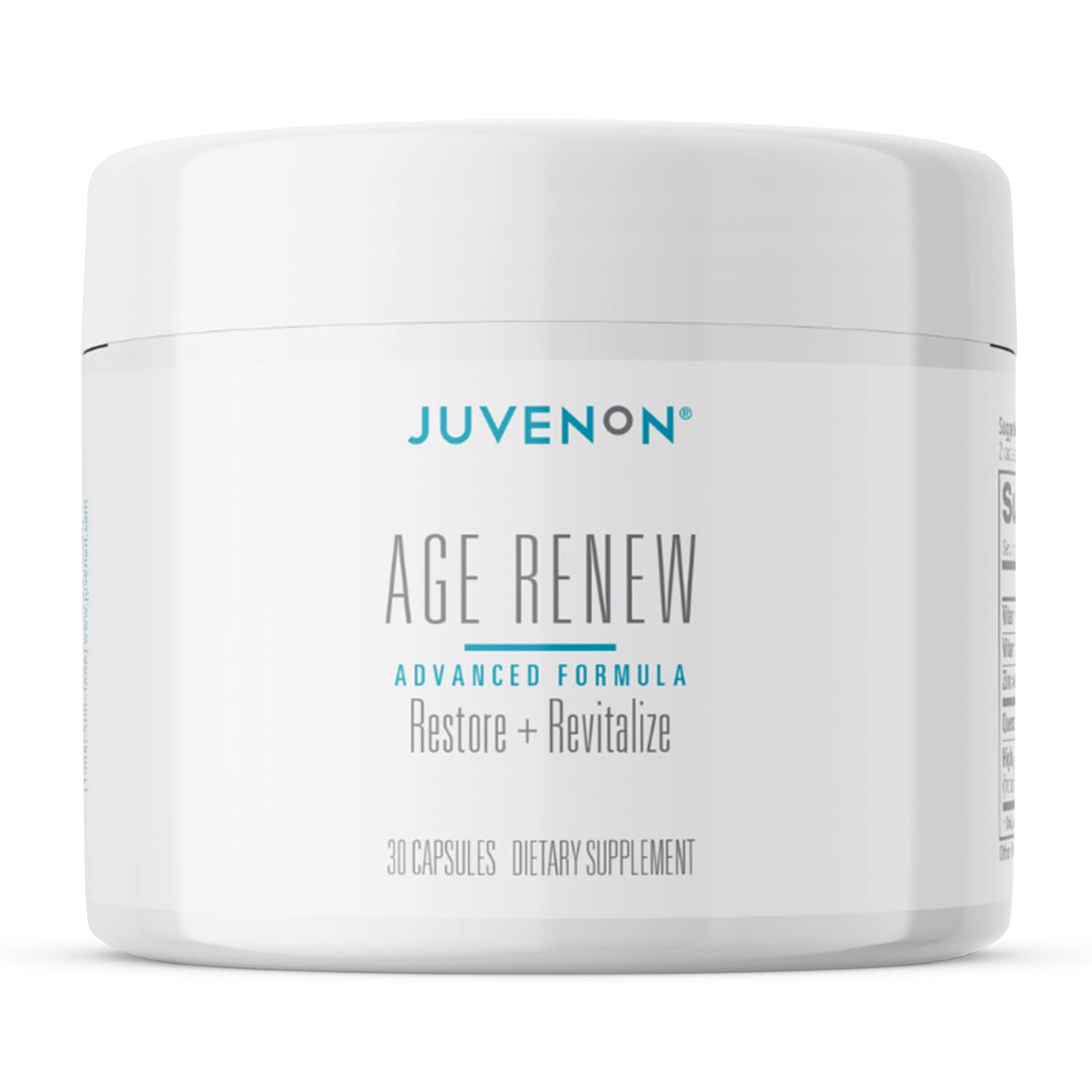 Juvenon AgeRenew Beta Glucan Anti Aging Immunity Support Supplement, Beta Glucan with Zinc Quercetin for Immune Defense Boost JuvenonBuy Supplements Australia