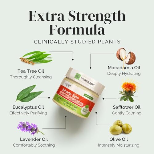 Tea Tree Oil Balm , Extra Strength, Pair Well with Jock Itch Cream, Spray, Athletes Foot PuriyaBuy Supplements Australia