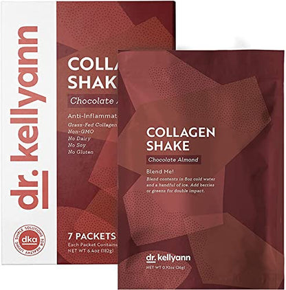 Dr. Kellyann Keto Chocolate Almond Shakes - 100% Grass Fed Collagen Protein by Bone Dr. KellyannBuy Supplements Australia