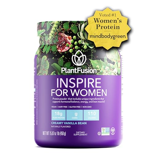 PlantFusion Inspire Plant Protein Powder for Women - Low Carb Protein Powder for Lean PlantFusionBuy Supplements Australia