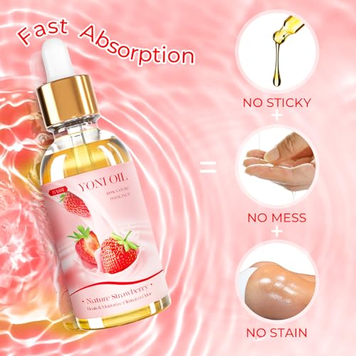 BASSI 2PCS Yoni Oil Organic Feminine Oil Vaginal Moisturizer - Ph Balance for Women - Feminine Deodorant BASSIBuy Supplements Australia