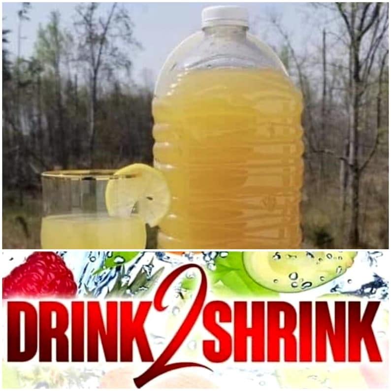 4 Week drink2Shrink Detox Formula Start Losing That Stubborn Belly Fat! (Green Apple) Heath SecretBuy Supplements Australia