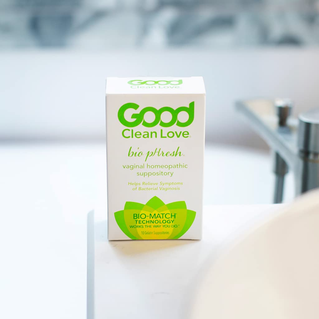 Good Clean Love BiopHresh Vaginal Homeopathic Suppository, Bacterial Vaginosis Treatment for Women Good Clean LoveBuy Supplements Australia