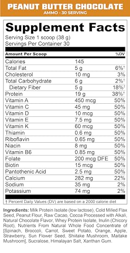 MTN OPS Ammo Protein Powder Meal Replacement Shake for Lean Muscle Building MTN OPSBuy Supplements Australia
