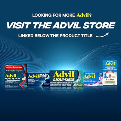 Advil Pain Reliever and Fever Reducer, Ibuprofen 200mg for Pain Relief - 24 Coated Tablets AdvilBuy Supplements Australia