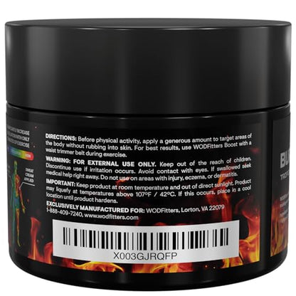 WODFitters Advanced Technology Hot Sweat Cream Workout Enhancer Booster WODFittersBuy Supplements Australia