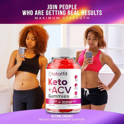 (3 Pack) Total Fit Keto ACV Gummies - Official - Keto TotalFit ACV Advanced Formula Plus RillvoBuy Supplements Australia
