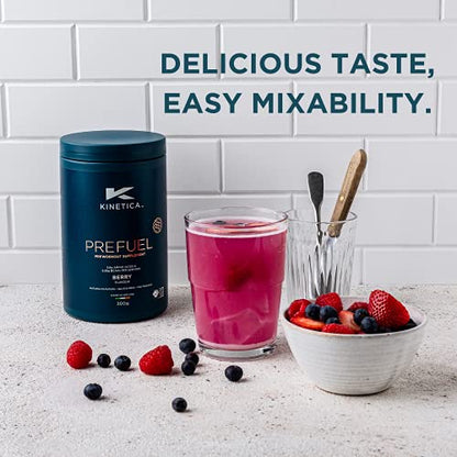 Kinetica PreFuel, Pre Workout, 5.9g Amino Acids & 2.3g BCAA's per Serving, 30 Servings KineticaBuy Supplements Australia