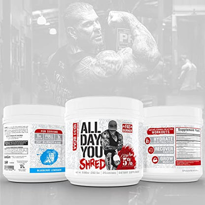 5% Nutrition Rich Piana AllDayYou Shred BCAA Powder | Amino Acid Supplement 5% NutritionBuy Supplements Australia