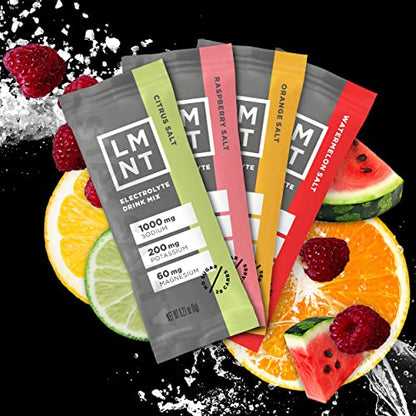 LMNT Zero-Sugar Electrolytes - Variety Salt - Hydration Powder Packets | No Dodgy Ingred Drink LMNTBuy Supplements Australia