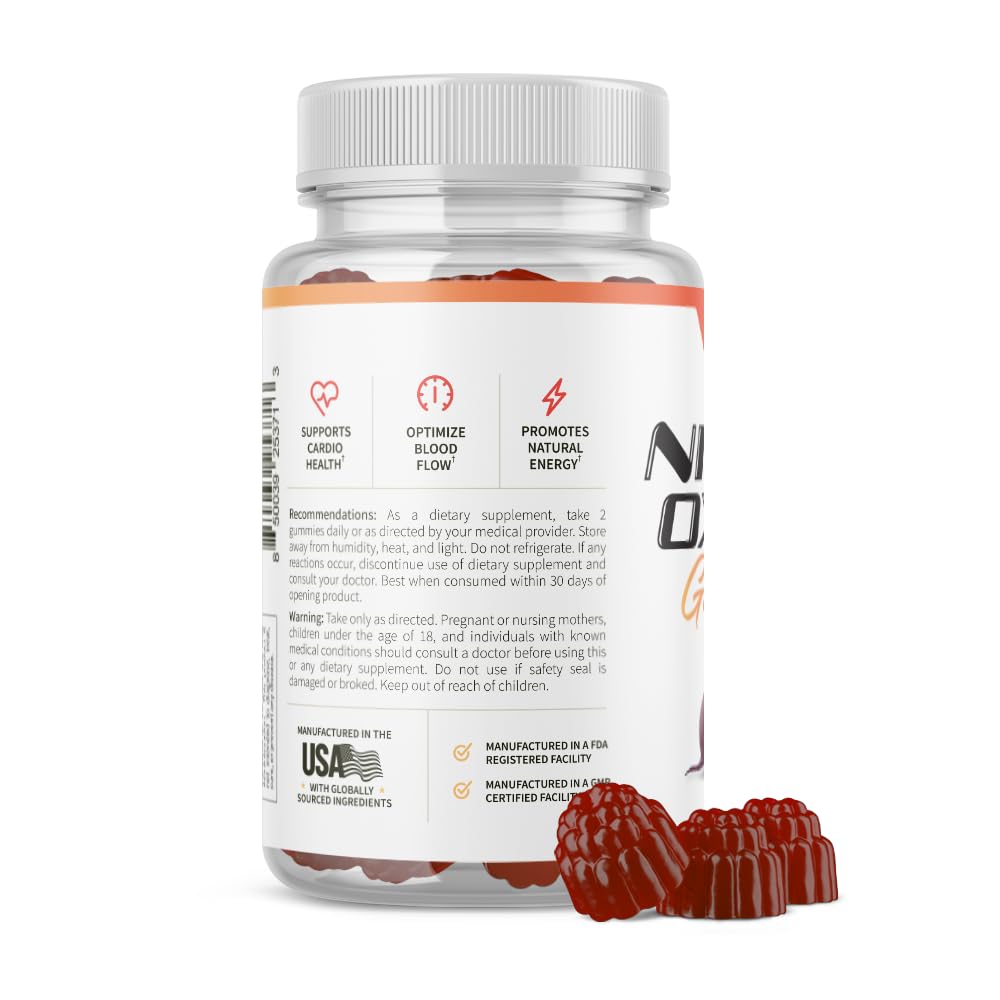 Snap Supplements Nitric Oxide Beet Root Gummies - Support Healthy Blood Circulation Snap SupplementsBuy Supplements Australia