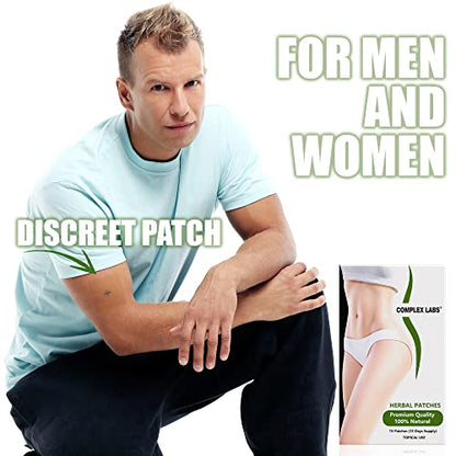 Herbal Patches - 100% Natural - Easy to Use - Wellness - for Men and Women - Super Discreet Complex LabsBuy Supplements Australia