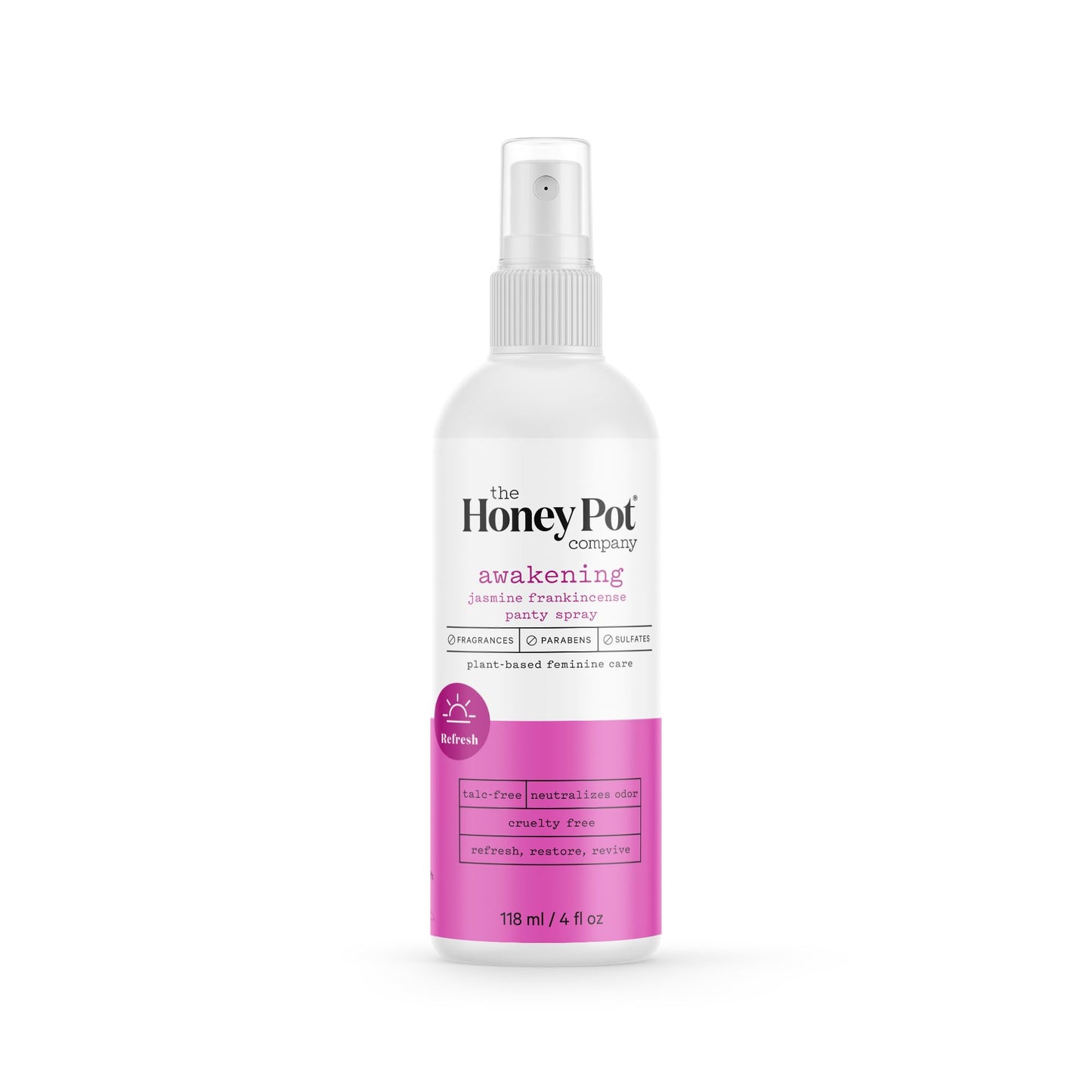 The Honey Pot Company - Refreshing and Restorative Panty and Body Plant-Derived Deodorant Spray The Honey Pot CompanyBuy Supplements Australia