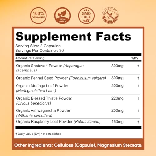 Freshly Moms Healthy Organic Lactation and Postpartum Support | Increased Breast Milk Freshly MomsBuy Supplements Australia