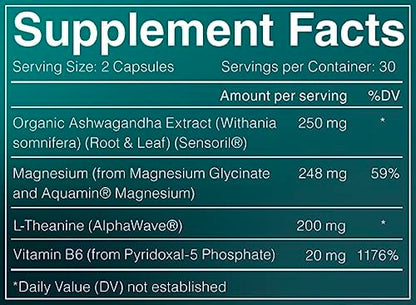 AshwaMag by GreenWave Nutrition | 5 Clinically Studied Ingredients | Happier & Motivated AshwaMagBuy Supplements Australia