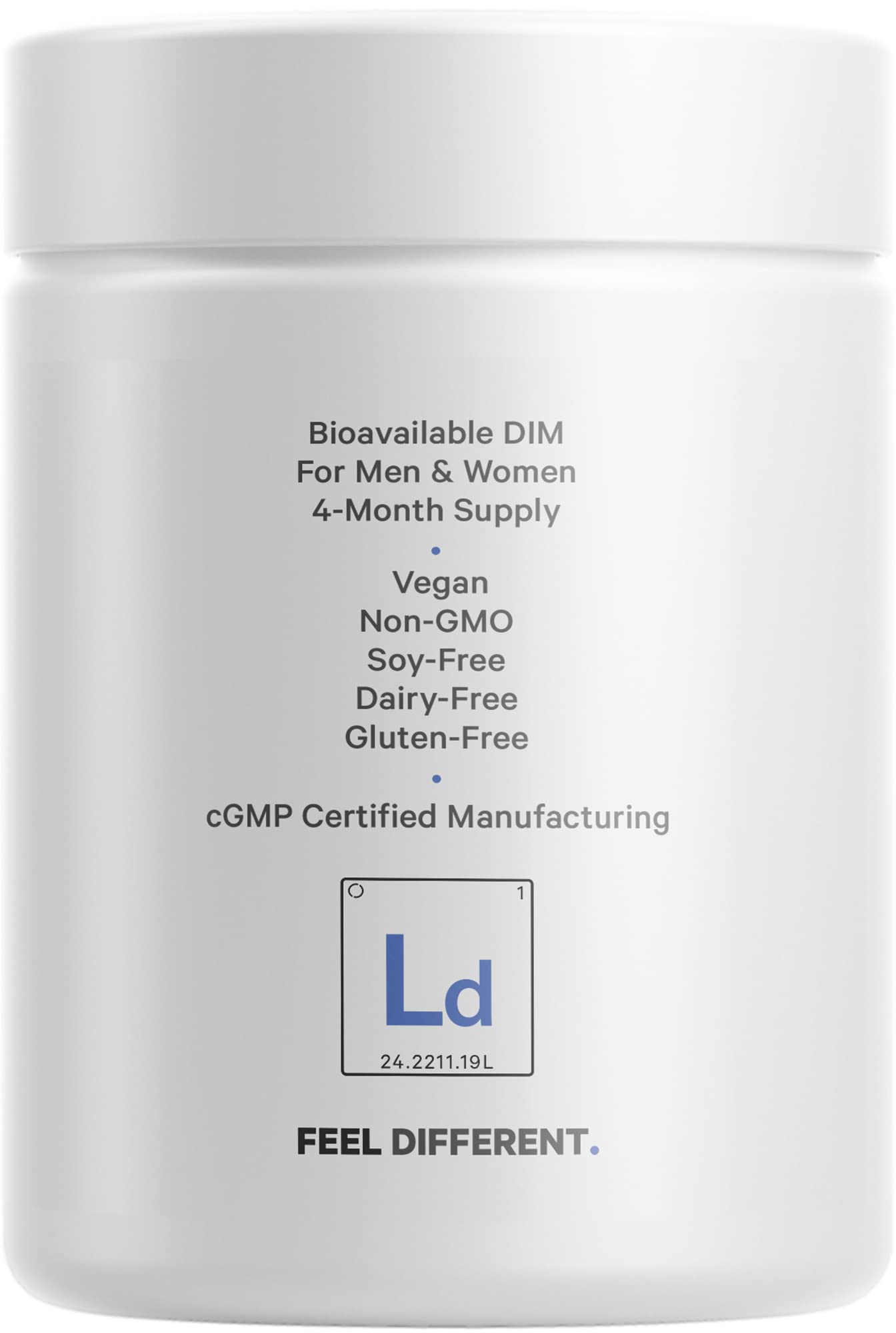Codeage Liposomal DIM Supplement - 4 Months Supply of DIM Vitamins and SGS, Pomegranate, Broccoli, Vitamin E Isomers Tocopherols Alpha Beta Gamma Delta - Liposomal Formula - Gluten-Free - 120 Capsules CodeageBuy Supplements Australia