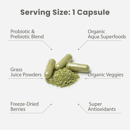 Paradise Herbs Earth's Blend Women's Once Daily Multivitamin with Iron, 48 Organic Superfoods, Probiotics, Antioxidants Paradise HerbsBuy Supplements Australia