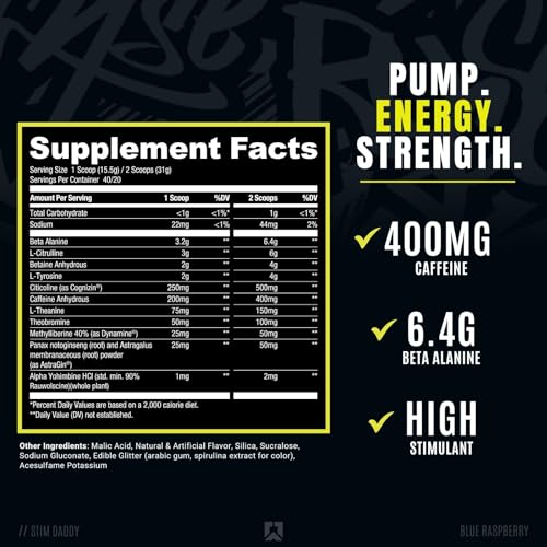 RYSE Up Supplements Signature Series Stim Daddy | Official Noel Deyzel High Stimulant RYSE Up SupplementsBuy Supplements Australia