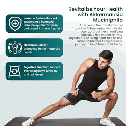 Akkermansia Muciniphila Probiotics for Digestive Health - 5 Billion TFU Akkermansia Probiotic UpNourishBuy Supplements Australia