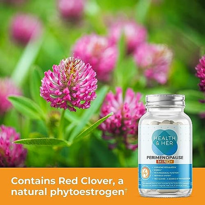 Health & Her Perimenopause Mind, Cognitive Function Support, Pre-Menopause Health and HerBuy Supplements Australia