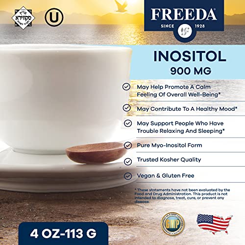 FREEDA Inositol Powder from Myo-Inositol - Hormone Balance for Women - PCOS Supplem FREEDABuy Supplements Australia