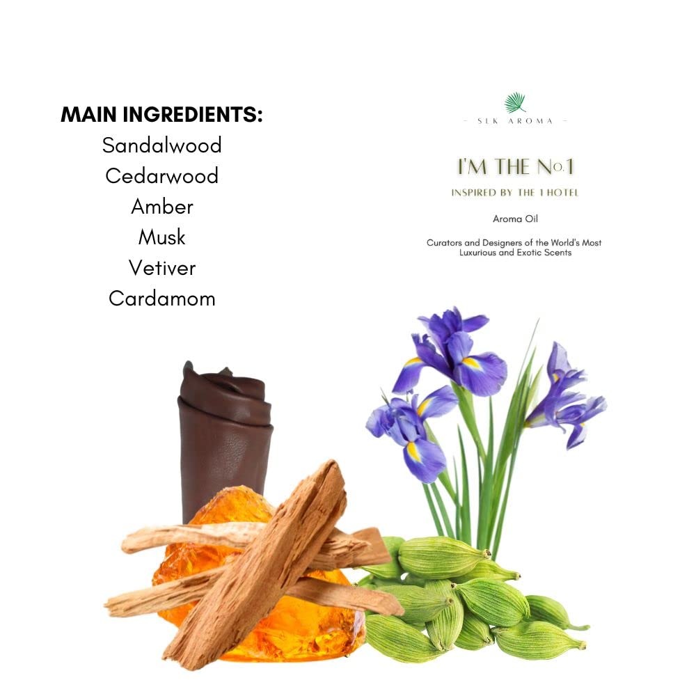 SLK Aroma - The No. 1 - Niche Blend of Essential Oils - Sandalwood, Cedarwood, Amber, Musk SLK AromaBuy Supplements Australia