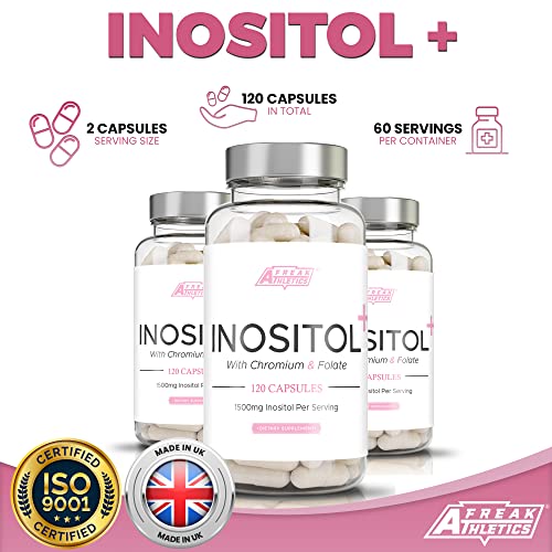 Myo-Inositol Capsules by Freak Athletics - Inositol Capsules with Chromium & Folate Freak AthleticsBuy Supplements Australia
