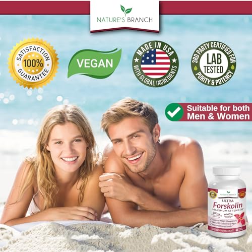 Premium 100% Ultra Pure Forskolin for Weight Loss Max Strength w/ 40% Standardized Nature's BranchBuy Supplements Australia