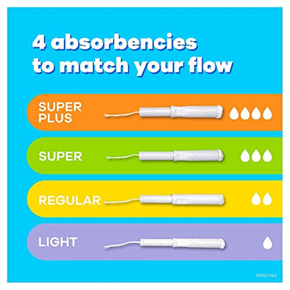 Tampax Tampons Multipack, Lite/Regular/Super Absorbency, Cardboard Applicator, Leakgaurd Skirt TampaxBuy Supplements Australia
