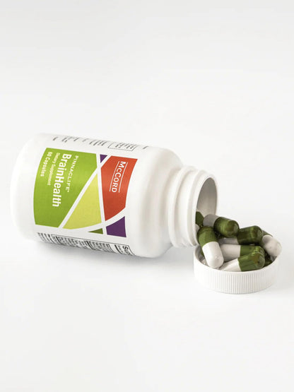 BrainHealth Brain Supplement - Amplify Memory, Increase Focus, Enhance Clarity & Gain Productivity For Men & Women, Olivamine, Vitamin D, Vitamin B6 & B12, Rhodiola Rosea, Magnesium, Taurine PinnaclifeBuy Supplements Australia