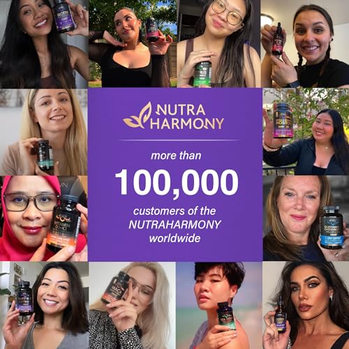 Liquid Biotin & Collagen - Vitamins for Hair Growth Support for Women & Men NUTRAHARMONYBuy Supplements Australia