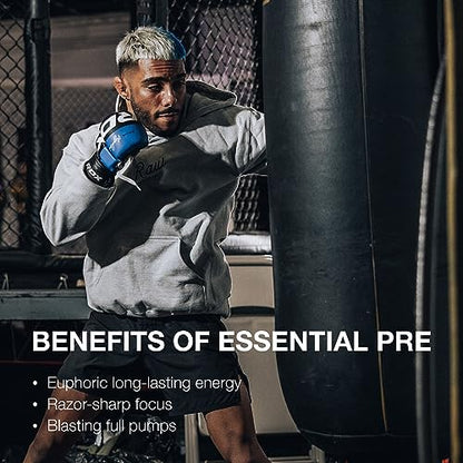 RAW Essential Pre-Workout Powder (Sour Watermelon) - Chris Bumstead Sports Nutrition RAWBuy Supplements Australia