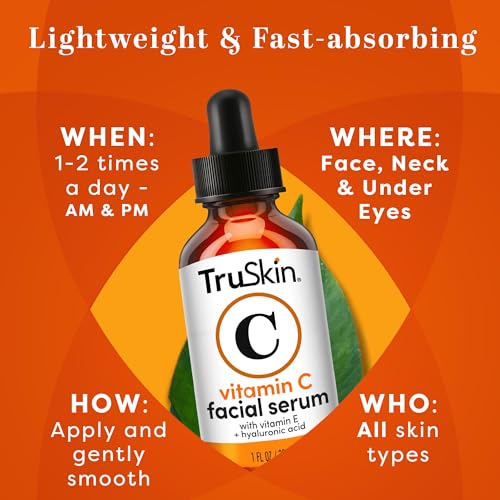 TruSkin Naturals Vitamin C Face Serum Anti Aging Face & Eye Serum TruSkin NaturalsBuy Supplements Australia