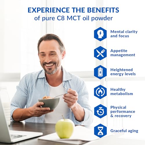 BioTrust Keto Elevate – Pure C8 MCT Oil Powder – Ketogenic Diet Supplement & Paleo BioTrustBuy Supplements Australia