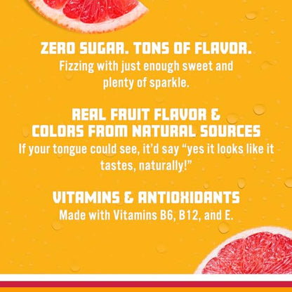 Sparkling Ice, Pink Grapefruit Sparkling Water, Zero Sugar Flavored Water, with Antioxidants Sparkling ICEBuy Supplements Australia