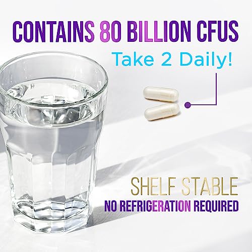 Probiotics for Digestive Health - 80 Billion CFU Guaranteed with Strains for Women's Nature's NutritionBuy Supplements Australia