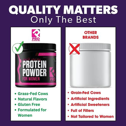 PRO NUTRITION LABS Whey Protein Vanilla Powder for Women - Supports Lean Muscle PRO NUTRITION LABSBuy Supplements Australia