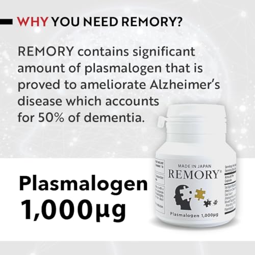 REMORY Plasmalogen Sea Squirt Supplement - Brain Health Supplement - 30 Days Supply REMORYBuy Supplements Australia