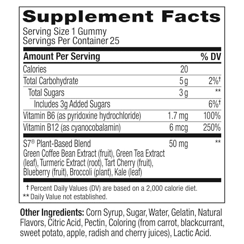 OLLY Pre-Game Energize Workout Gummy Rings, S7 Plant-Based Blend, B Vitamins, Berry OLLYBuy Supplements Australia